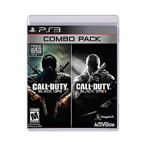 Jogo Call of Duty Black Ops 1 e 2 Combo Pack - PS3