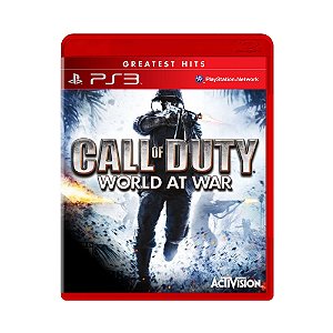 Jogo Call of Duty World at War Greatest Hits - PS3