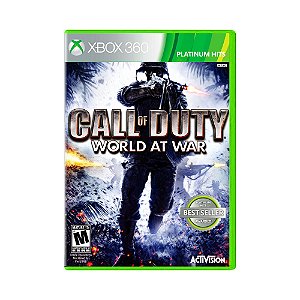 Jogo Call Of Duty World At War Platinum Hits - Xbox 360