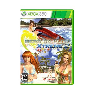Jogo Dead or Alive Xtreme 2 - Xbox 360 - Capa Impressa