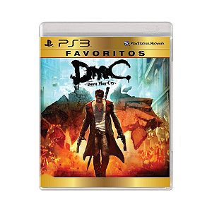 Jogo Devil May Cry DMC Favoritos - Ps3