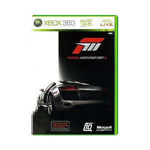 Jogo Forza Motorsport 3 - Xbox 360 - Capa Impressa
