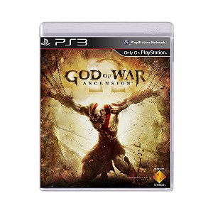 Mídia Física God of War Ascension Steelcase - PS3 é na Dino Games - Dino  Games