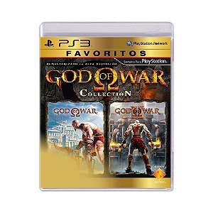 Jogo God of War Collection Favoritos - PS3