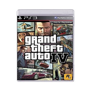 Jogo Grand Theft Auto GTA IV - PS3