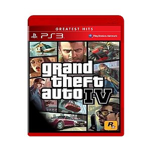Jogo GTA IV - PS3 - Sebo dos Games - 10 anos!