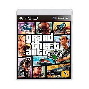 Jogo Grand Theft Auto V - PS3 - Capa Impressa
