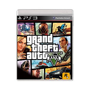 Jogo GTA Grand Theft Auto V - PS3