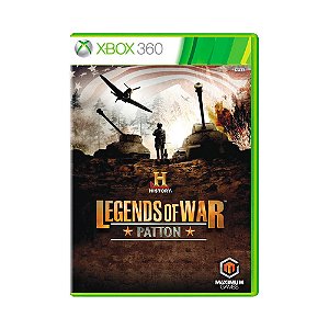 Jogo History Legends of War Patton - Xbox 360