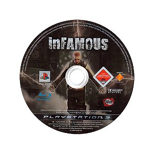 Jogo inFAMOUS - PS3 - SEM CAPA