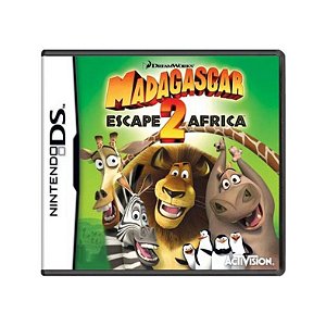 Jogo Madagascar Escape 2 Africa - DS - Capa Impressa