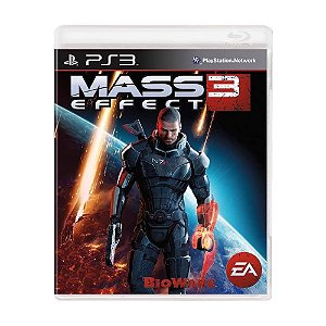 Jogo Mass Effect 3 - PS3 - Capa Impressa