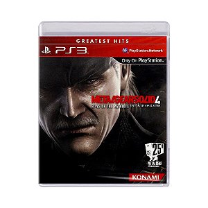 Jogo Metal Gear Solid 4 Guns of Patriots Greatest Hits - PS3