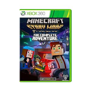 Jogo Minecraft Story Mode The Complete Adventure - Xbox 360