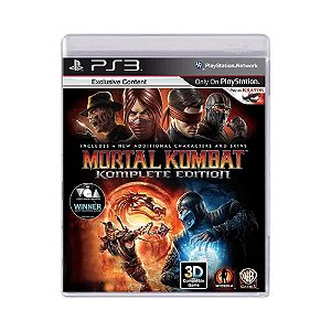 Jogo Mortal Kombat Komplete - PS3