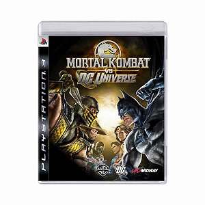Jogo Mortal Kombat vs DC Universe - PS3