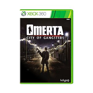 Jogo Omerta - City of Gangsters - Xbox 360