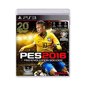 Jogo Pro Evolution Soccer PES 2016 - PS3