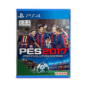 Jogo Pro Evolution Soccer PES 2017 - PS4