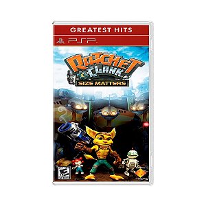 Jogo Ratchet n Clank Size Matters Greatest Hits - PSP