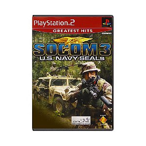 Jogo SOCOM 3 U.S. Navy Seals Greatest Hits - PS2