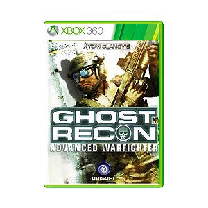 Jogo Tom Clancy's Ghost Recon Advanced Warfighter - Xbox 360 - Capa Impressa