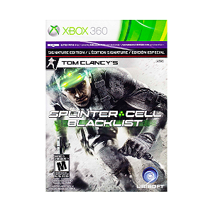 Jogo Tom Clancy's Splinter Cell Blacklist Signature Edition - Xbox 360