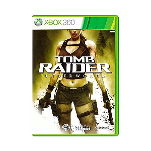Jogo Tomb Raider Underworld - Xbox 360 - Capa Impressa