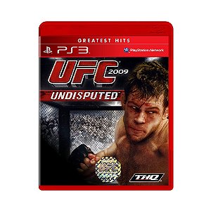 Jogo UFC 2009 Undisputed Greatest Hits - PS3