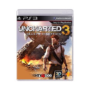 Jogo Uncharted 3 Drake's Deception - PS3