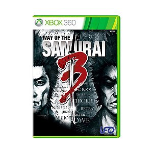 Jogo Way Of Samurai 3 - Xbox 360