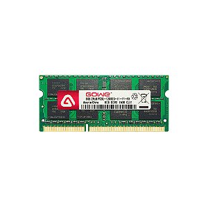 Memória Ram Gowe 8GB DDR3L - 1600Mhz