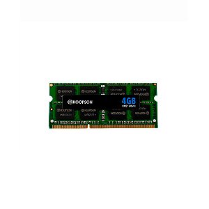Memória Ram Hoopson SO-DIMM 4GB DDR3 1600MHZ para Notebook