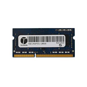 Memória Ram Notebook Teikon 4GB DDR3 PC3L - 1600Mhz