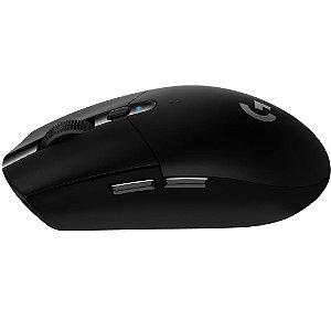 Mouse Gamer Logitech G305 Lightspeed 12000 DP Sem Fio - Preto