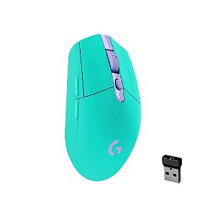 Mouse Gamer Logitech G305 Lightspeed 12000 DP Sem Fio - Mint