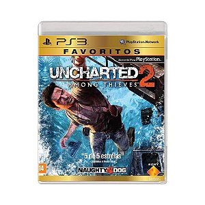 Jogo Uncharted Among Thieves Favoritos - PS3