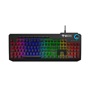 Teclado Membrana Gamdias Ares Preto ARES-P2A P2 ABNT2