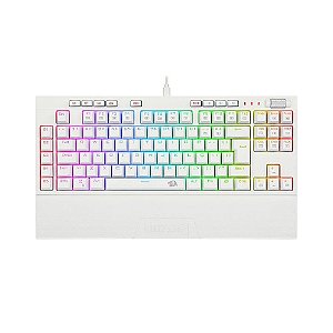 Teclado Mecânico Redragon Broadsword  K588W-RGB-PRO Switch Marrom Óptico