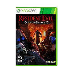 Jogo Resident Evil Operation Raccon City - Xbox 360