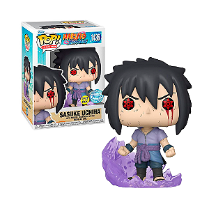 POP! Funko - Sasuke Amaterasu Glow 1436 - Naruto Shippuden Special