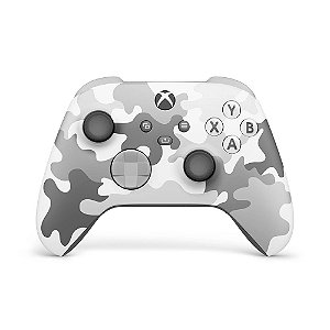 Controle Microsoft Arctic Camo Special Edition Sem Fio para Xbox Series e Xbox One