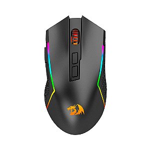 Mouse Gamer Redragon Trident M693 8000 DPI Sem Fio Wireless - Preto