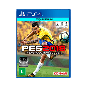 Jogo PES Pro Evolution Soccer 2018 - PS4