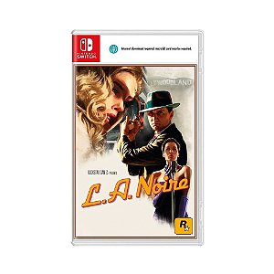 Jogo L.A. Noire – Nintendo Switch