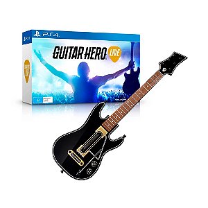 Jogo Guitar Hero Live Guitarra – PS4