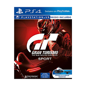 Jogo Gran Turismo Sport- PS4