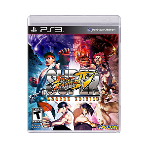 Jogo Super Street Fighter IV Arcade Edition - PS3