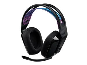 Headset Gamer Logitech G535 Lightspeed sem Fio - Preto