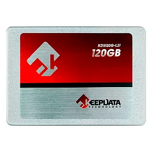 SSD Keepdata 120GB KDS120G-L21 550 MB s de Leitura - Prata Vermelho
